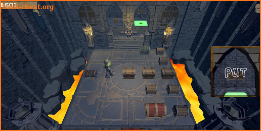 Fantasy RPG match puzzle screenshot