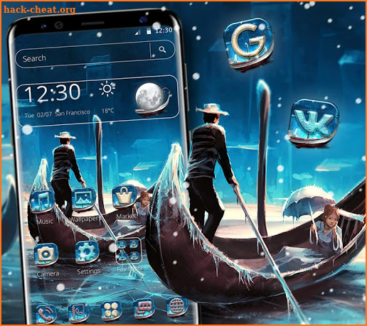 Fantasy Scenery Art Theme screenshot