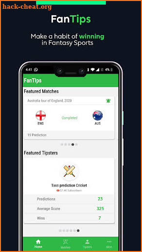 FanTips - Cricket Fantasy Tips & Team Prediction screenshot