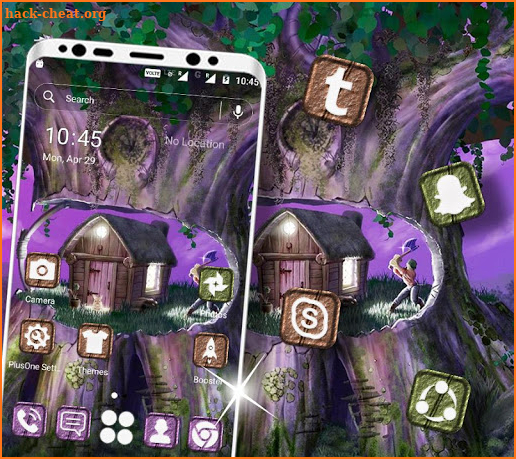 Fantsay Tree House Launcher Theme screenshot