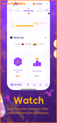 fanZ | Predict Matches & Win screenshot