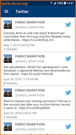 Fargo Marathon screenshot