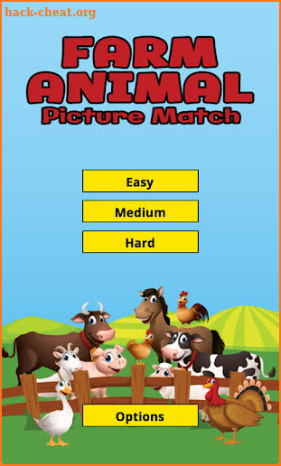 Farm Animal Picture Match screenshot