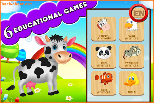 Farm Animals For Toddler - Kids Education Games screenshot