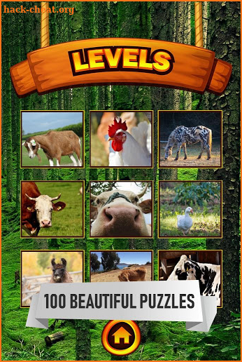 Farm Animals Jigsaw Puzzle screenshot