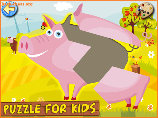 Farm Animals Puzzles Games screenshot
