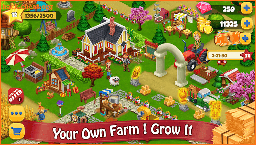 Farm Day Village Farming: Offline Games screenshot