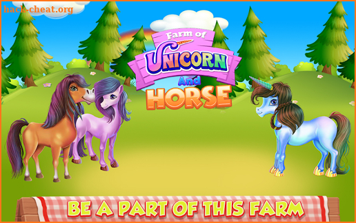 Farm of Unicorn and Horse screenshot