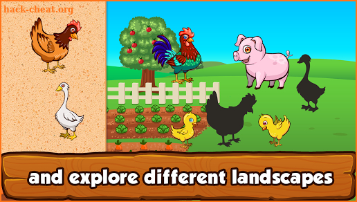 Farm Puzzle - Animal games for kids and toddlers screenshot