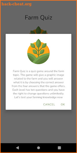 Farm Quiz screenshot