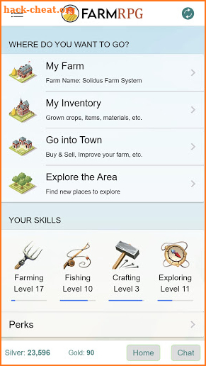 Farm RPG (Text RPG / MMORPG) screenshot