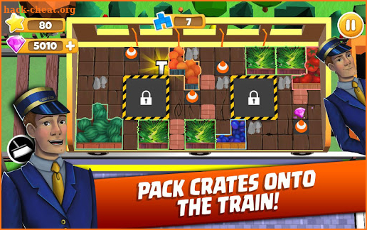Farm Train Block Puzzle screenshot