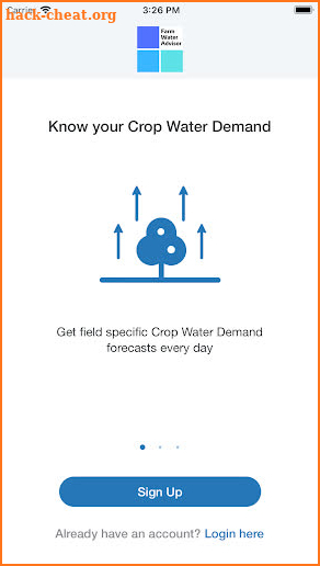 Farm Water Advisor screenshot