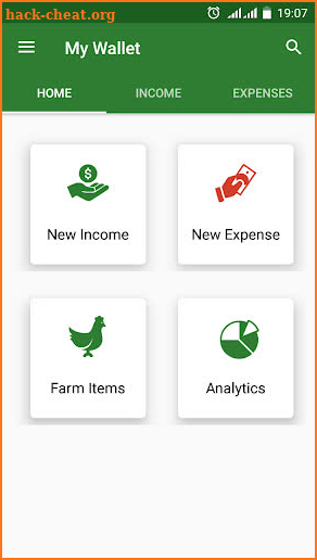 Farmer's Income & Expense Manager screenshot