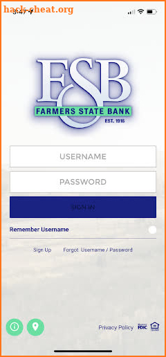Farmers State Bank of Calhan screenshot
