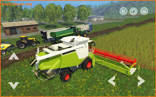 Farming Sim : 3D Cargo Tractor Driving Games 2018 screenshot