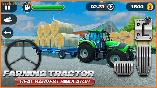 Farming Tractor  Harvest Real Simulator screenshot