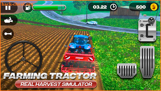Farming Tractor Real Harvest Simulator screenshot