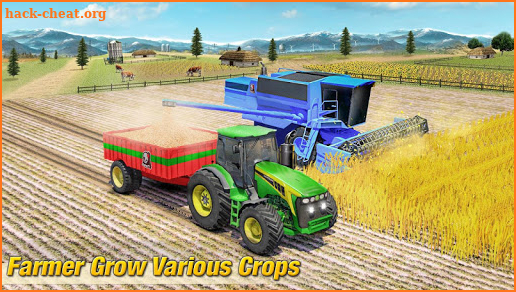 Farming Tractor Simulator: Offroad Tractor Driving screenshot