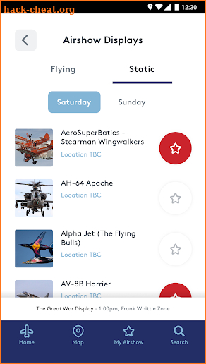 Farnborough Airshow 2018 screenshot