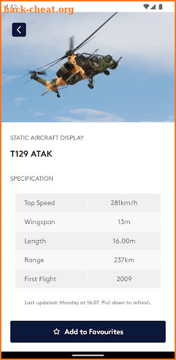Farnborough Airshow 2022 screenshot