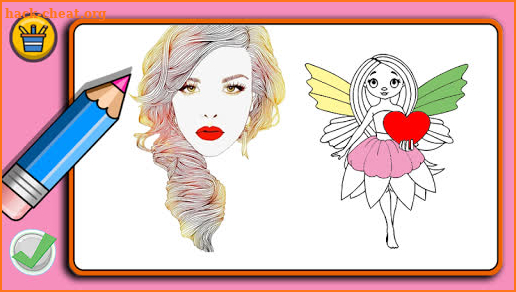 Fashion Beauty Princess Coloring Book screenshot