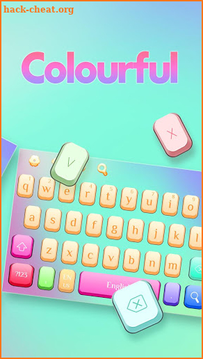 Fashion Color Keyboard screenshot