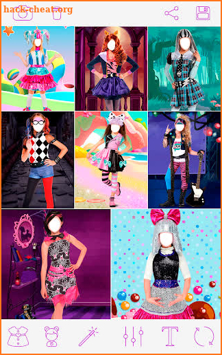 Fashion dolls Photo Editor - Hair and Makeup screenshot