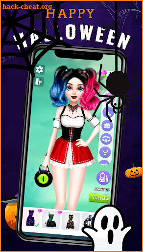 Fashion Dress Up & Makeup Game screenshot