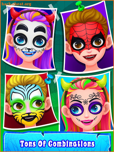Fashion Face Paint - Crazy Halloween Party screenshot