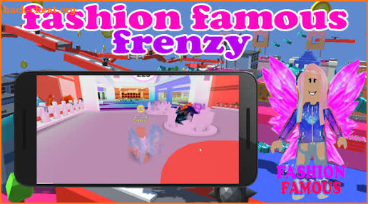 Fashion Famous Frenzy Dress Up Runway Show obby screenshot