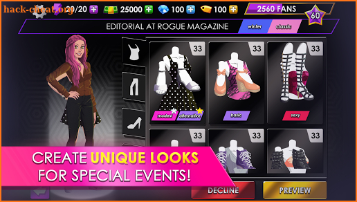 Fashion Fever - Dress Up, Styling and Supermodels screenshot