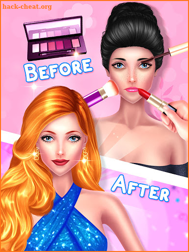 Fashion Girls: Makeup Game screenshot