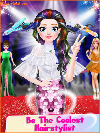 Fashion Hair Stylist - Superstar Salon Games screenshot