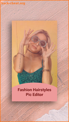 Fashion Hairstyles Pic Editor screenshot
