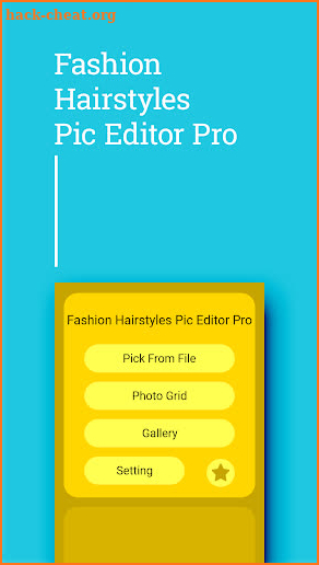 Fashion Hairstyles Pic Editor Pro screenshot