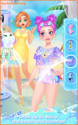 Fashion High School: Beach Party Queen screenshot