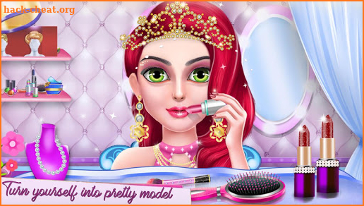 Fashion Model Makeup Salon : Girls Makeover Game screenshot