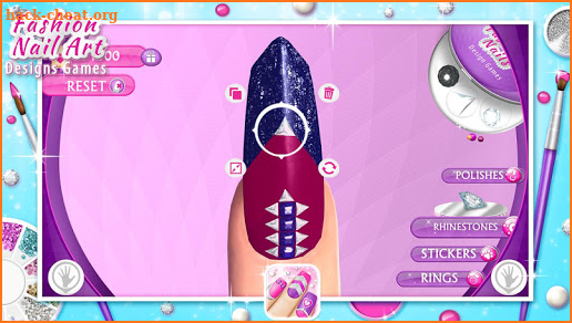 Fashion Nail Art Designs Game screenshot