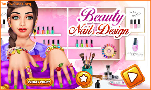 Fashion Nail Polish Salon: Nail Art Design Games screenshot
