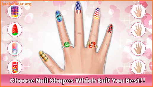 Fashion Nails 3D Girls Game screenshot