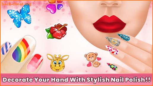 Fashion Nails 3D Girls Game screenshot