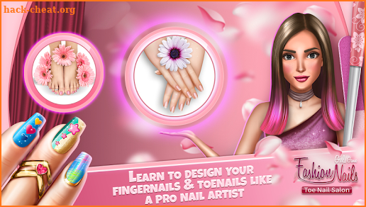 Fashion Nails Girls Game – Toe Nail Salon screenshot