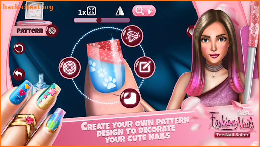 Fashion Nails Girls Game – Toe Nail Salon screenshot