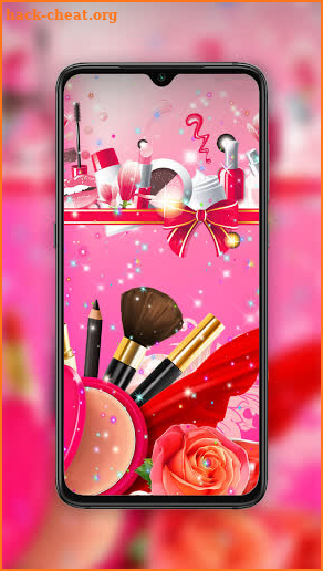 Fashion Wallpaper-Makeup&Red screenshot