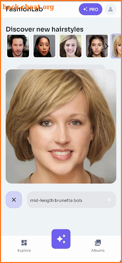 FashionLab: Hairstyle Try-On screenshot