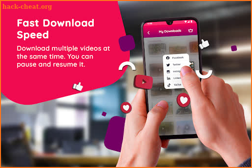 Fast All Video Downloader, Save Video & Share it screenshot