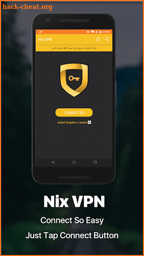 Fast And Free Vpn فیلترشکن قوی،رایگان NiX VPN screenshot