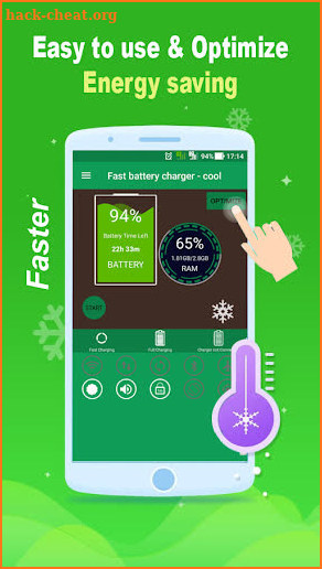 Fast battery charger - Coolers (Battery doctor) screenshot