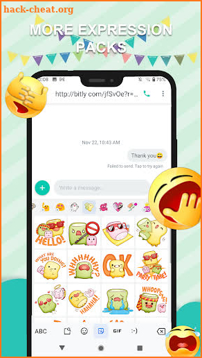 Fast Chat Message screenshot